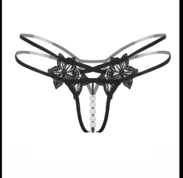 tangas perlas con dos tiras
