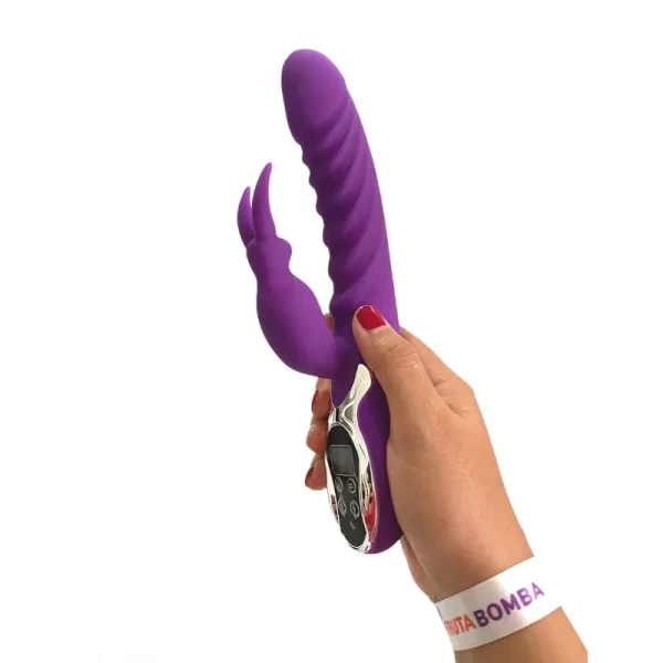 Vibrador rabbit con temperatura