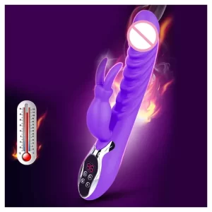 Vibrador rabbit con temperatura