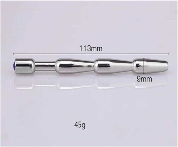 Sonda uretral metalica