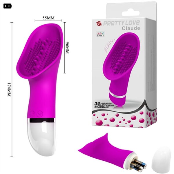 Masajeador estimulador vaginal 30 velocidades Claude
