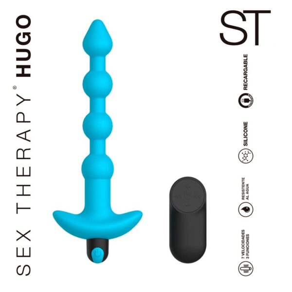 Vibrador anal Hugo