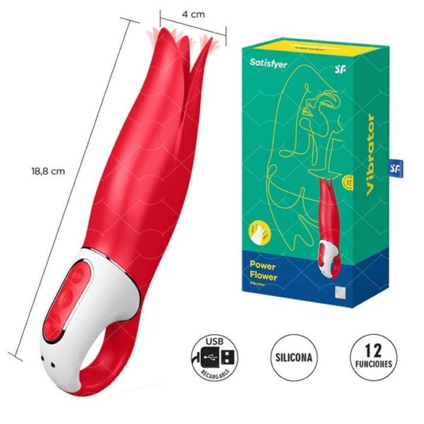 Vibrador Power Flower