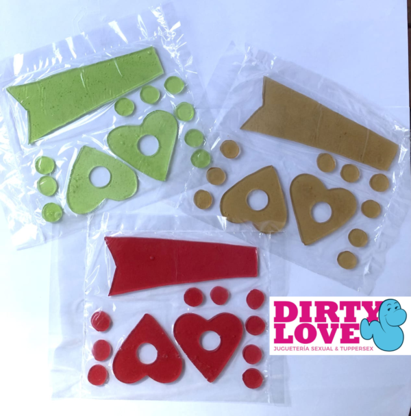 LENCERIA COMESTIBLE MENTA 12 PIEZAS (20% de desc efectivo/transferencia)