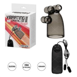Funda para pene con doble vibrador