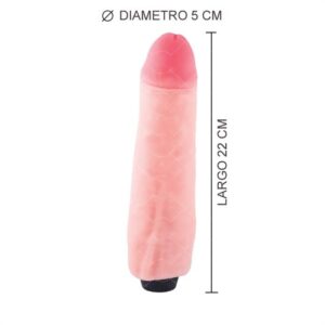 Vibrador cyber skin Kevin 22cm x 5cm